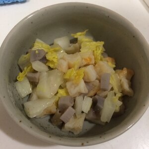 レンコン笹かま白菜のさっと煮